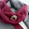 Wrapables Christmas Crystal Rhinestone Brooch Pin, Laurel &#x26; Faux Pearls